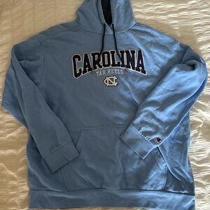 Carolina Tar Heels Light Blue Champion Hoodie